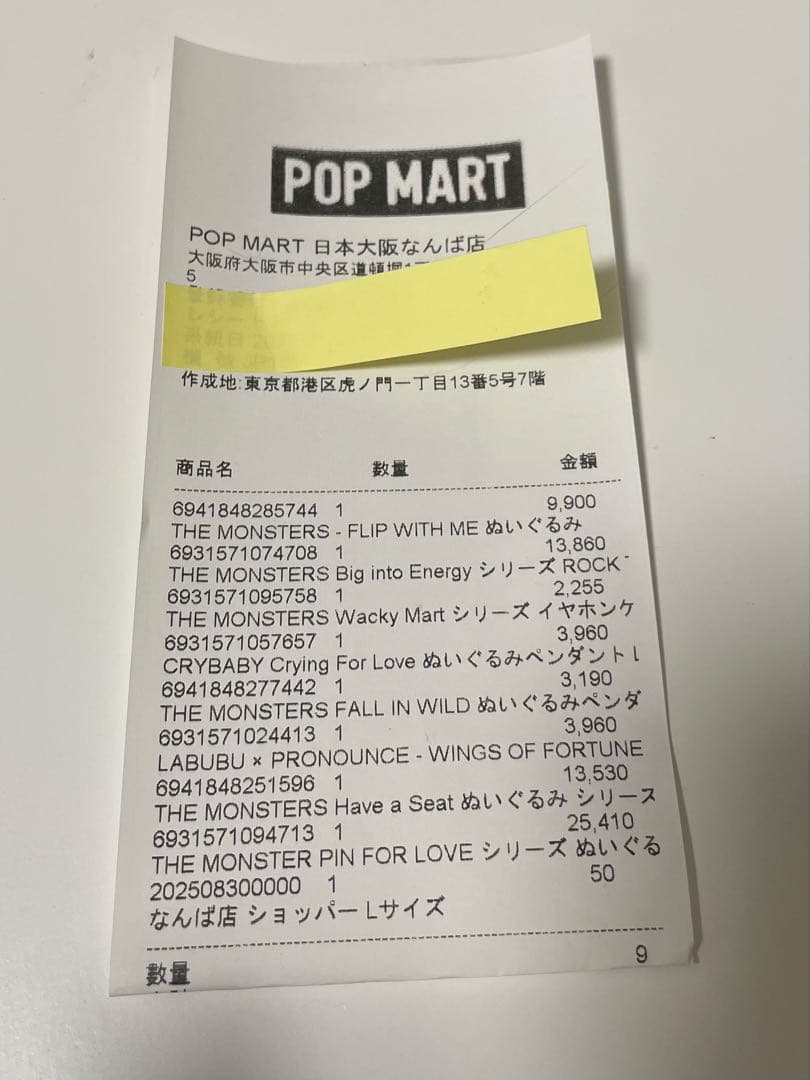 ぬいぐるみ THE MONSTERS Big into Energy ROCK