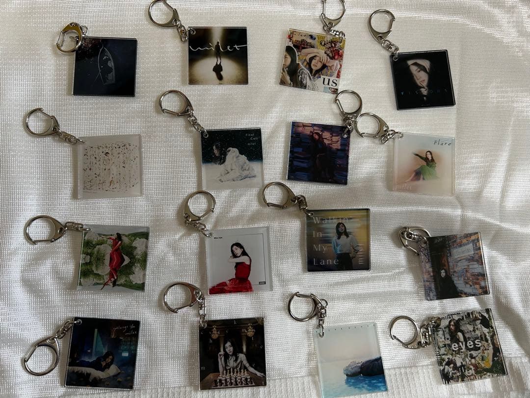 miletキーチェーンセット ノーマル16種