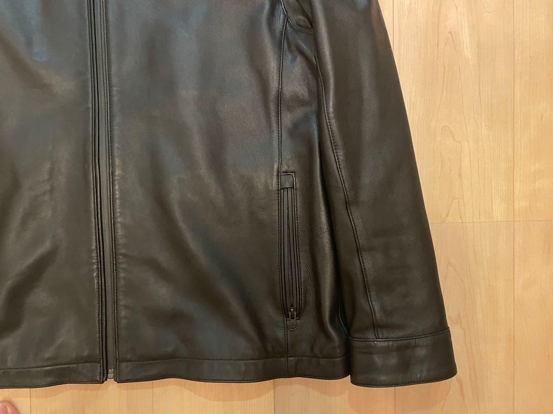 Eddie Bauer / レザージャケット black L