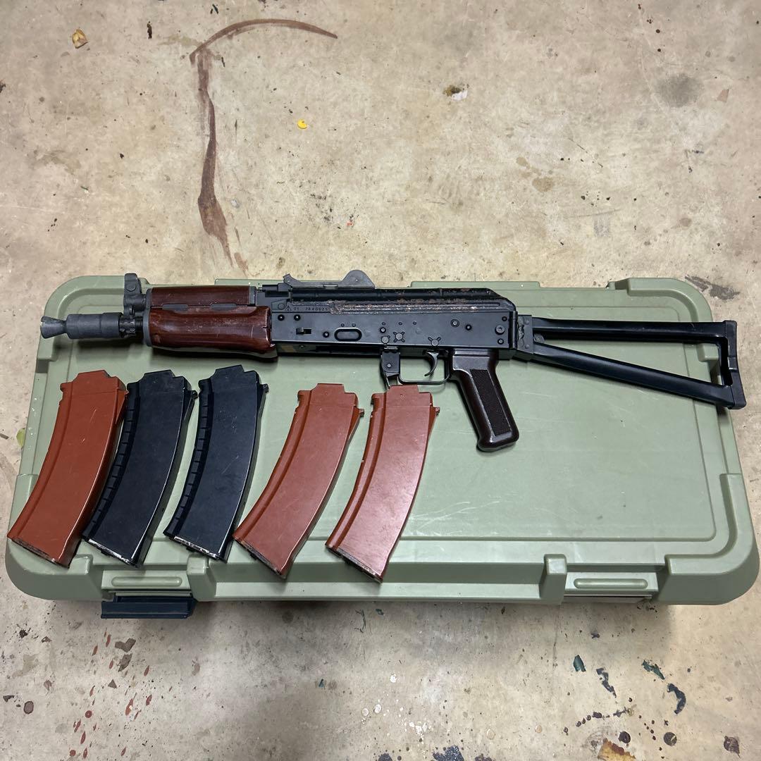 TOKYO MARUI 次世代電動ガン マガジン5本付き クリンコフ　ak