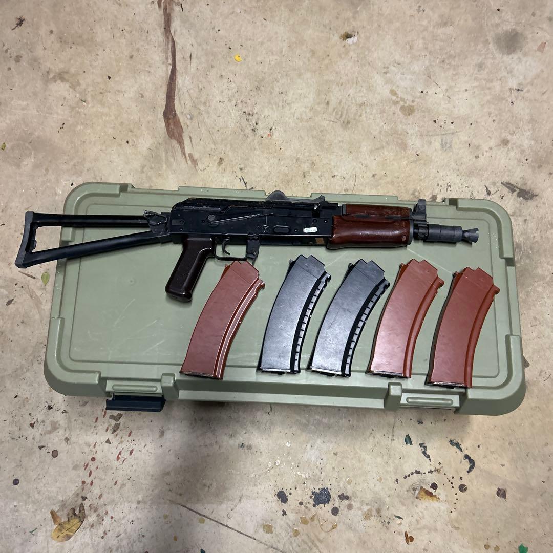 TOKYO MARUI 次世代電動ガン マガジン5本付き クリンコフ　ak