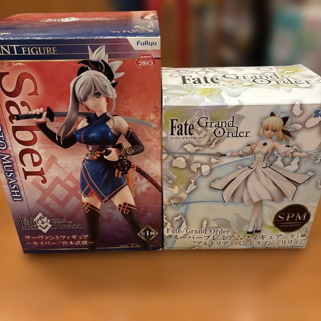 Fate/Grand Order フィギュア 宮本武蔵　アルトリア　ペンドラゴン