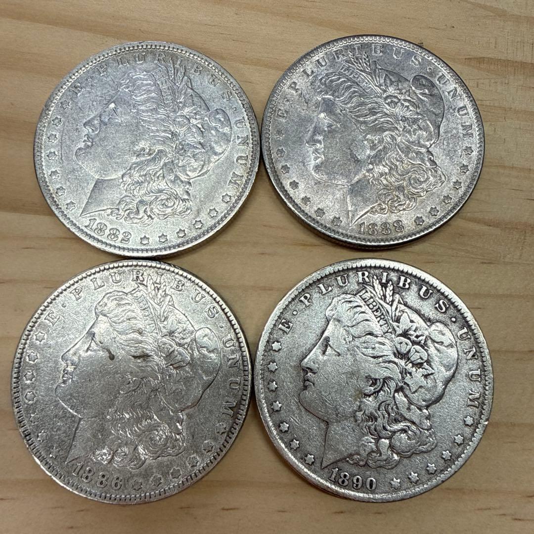 アメリカ モルガン 13枚 カウントアップ1878年から1890年②