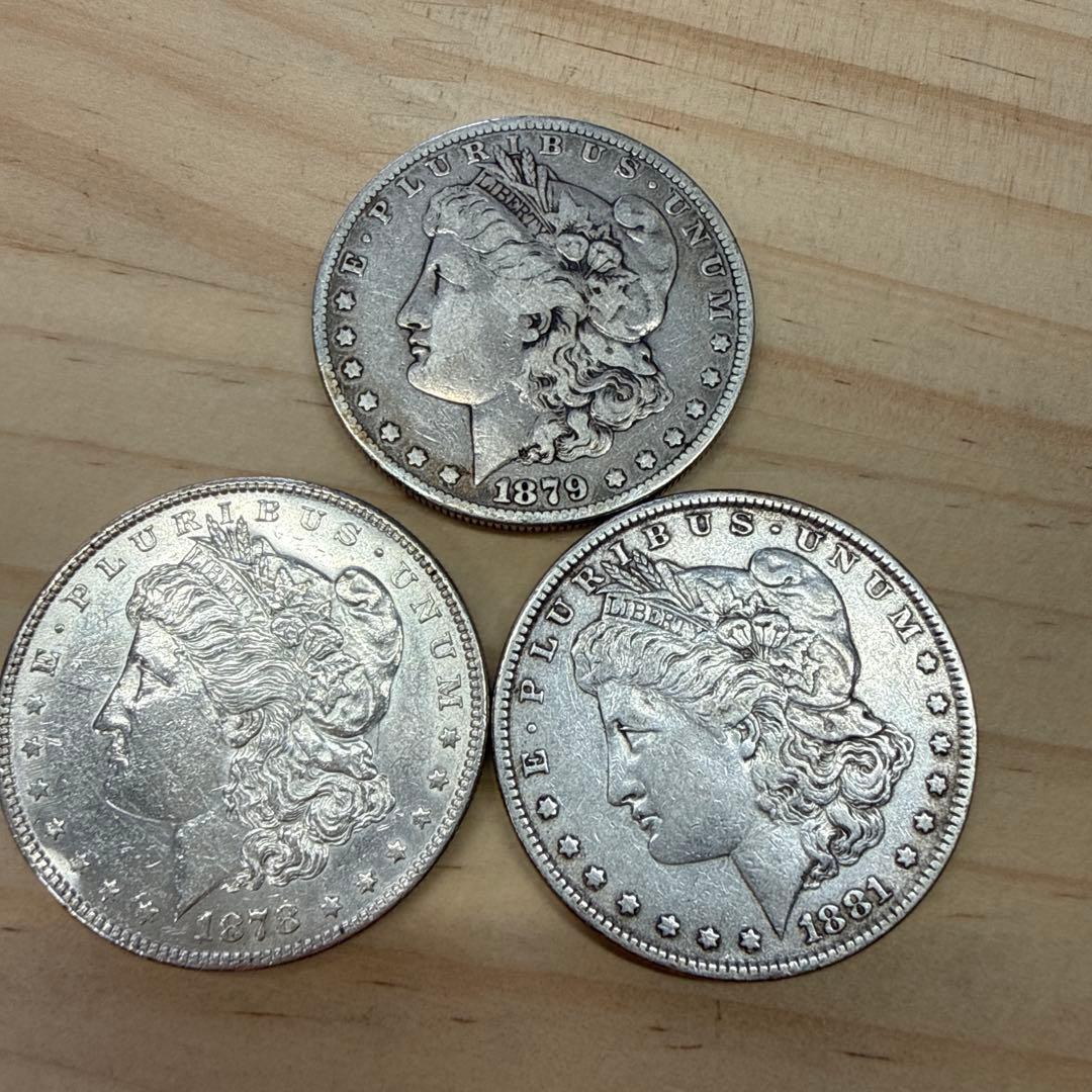 アメリカ モルガン 13枚 カウントアップ1878年から1890年②