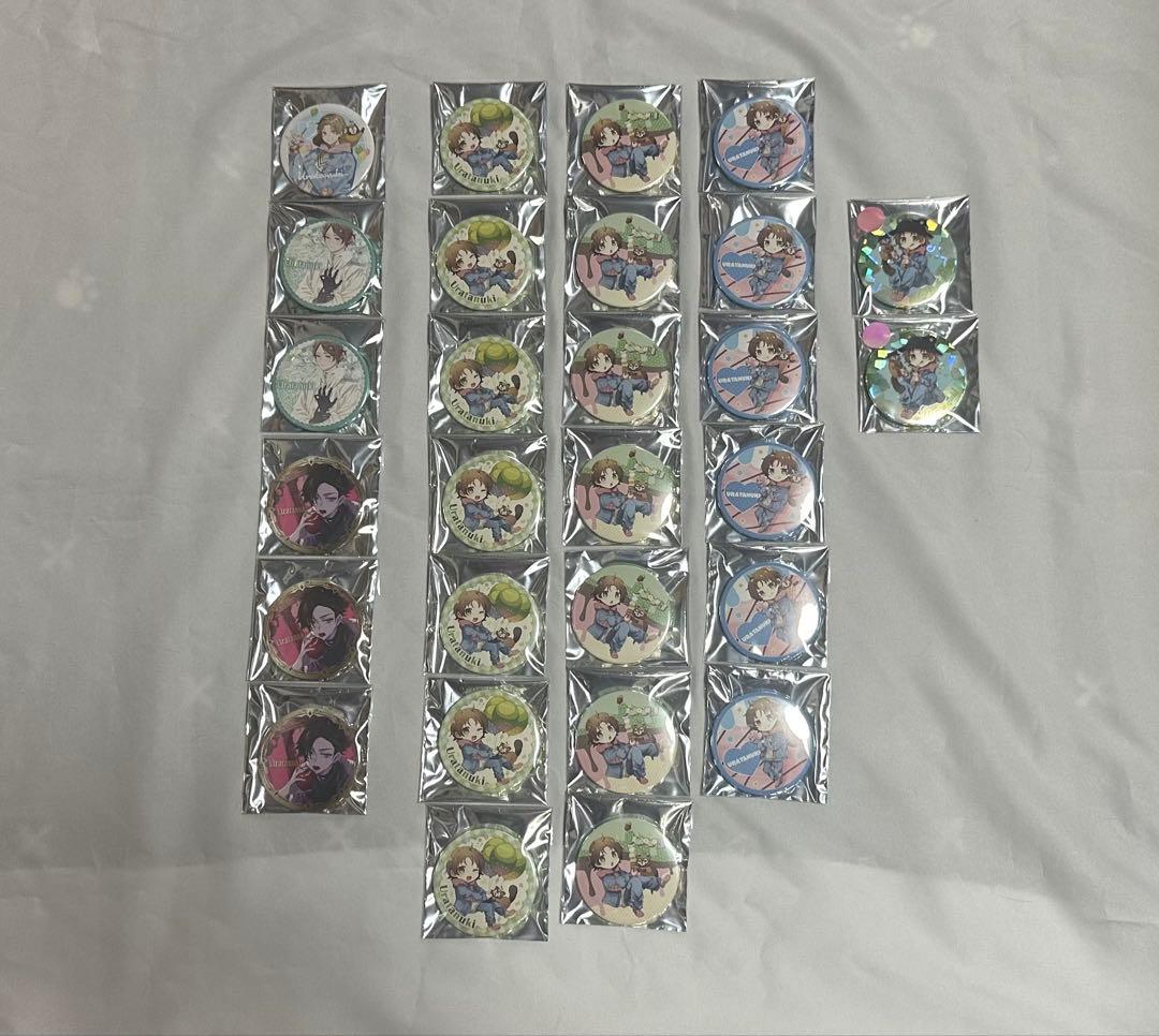 うらたぬき 缶バッジ