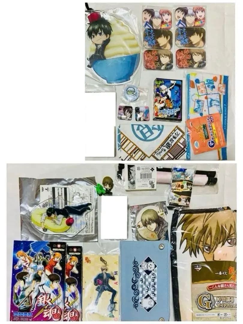 銀魂花鳥風月 j-world 和紙缶バッジ サバゲーアクリルスタンド 等