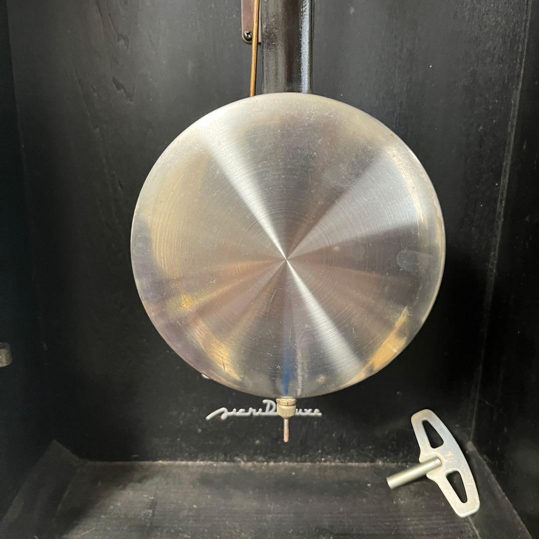 Aichi 30 DAY 愛知柱時計　ゼンマイ式　木製掛時計 黒