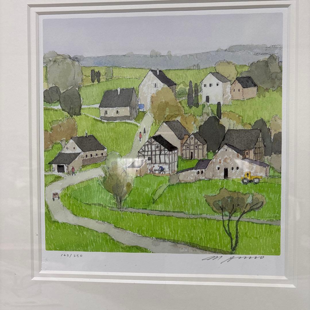 安野光雅 AWEL（バルキー） ジクレー版画