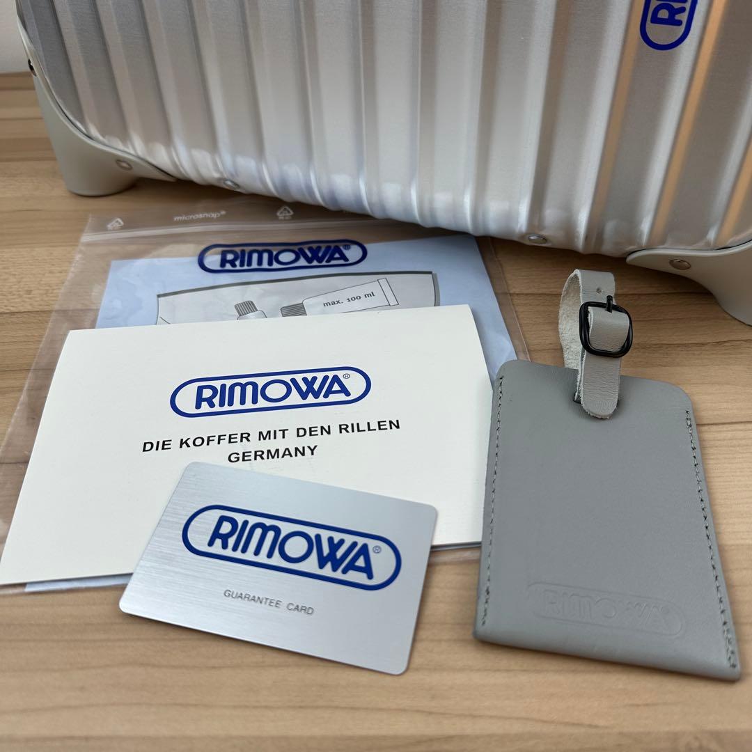 RIMOWAリモワ ANA限定モデル 廃盤 トパーズ 35L 2輪 機内持ち込み