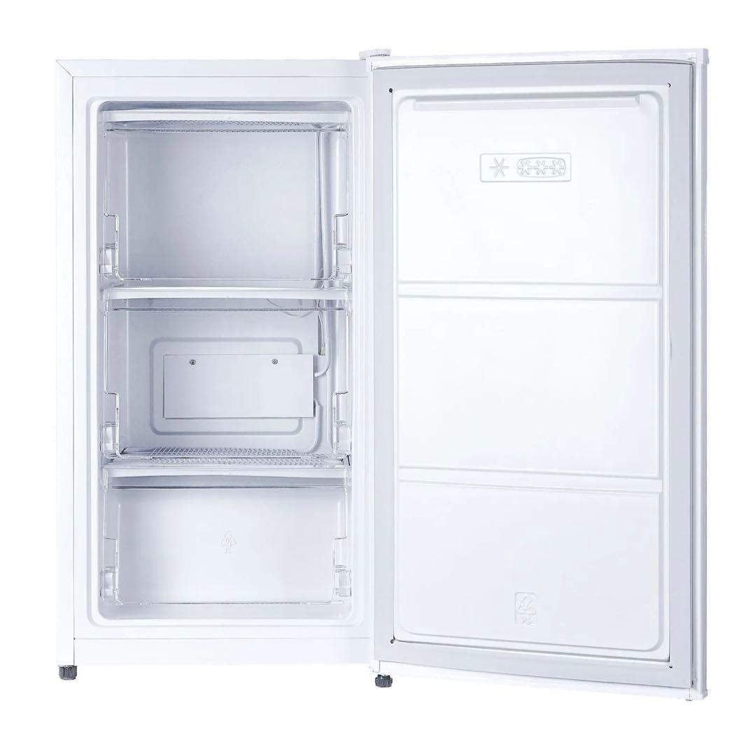 【新品】冷凍庫 60L スリム 小型 大容量 セカンド冷凍庫 直冷式 2台目