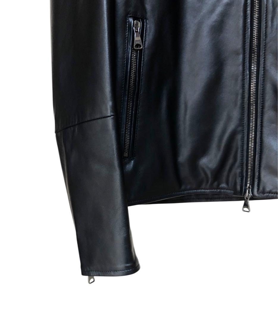 ◆新品◆EMMETI◆KELSO／ケルソ◆ライダース◆羊革◆46◆国内正規品