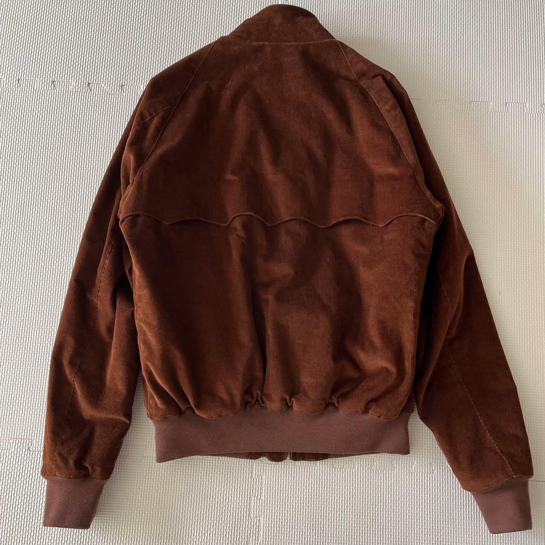 極美品 BARACUTA G9 コーデュロイ 38 ブラウン 中綿 サーモア