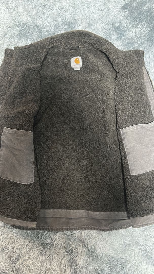 Carhartt (カーハート) ダックベスト　古着 裏ボア
