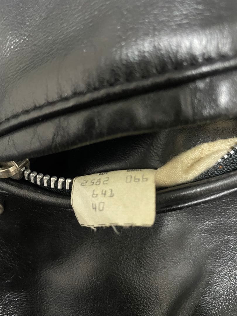 schott★ショット★641★レザーシングルライダースジャケット★40★本革★