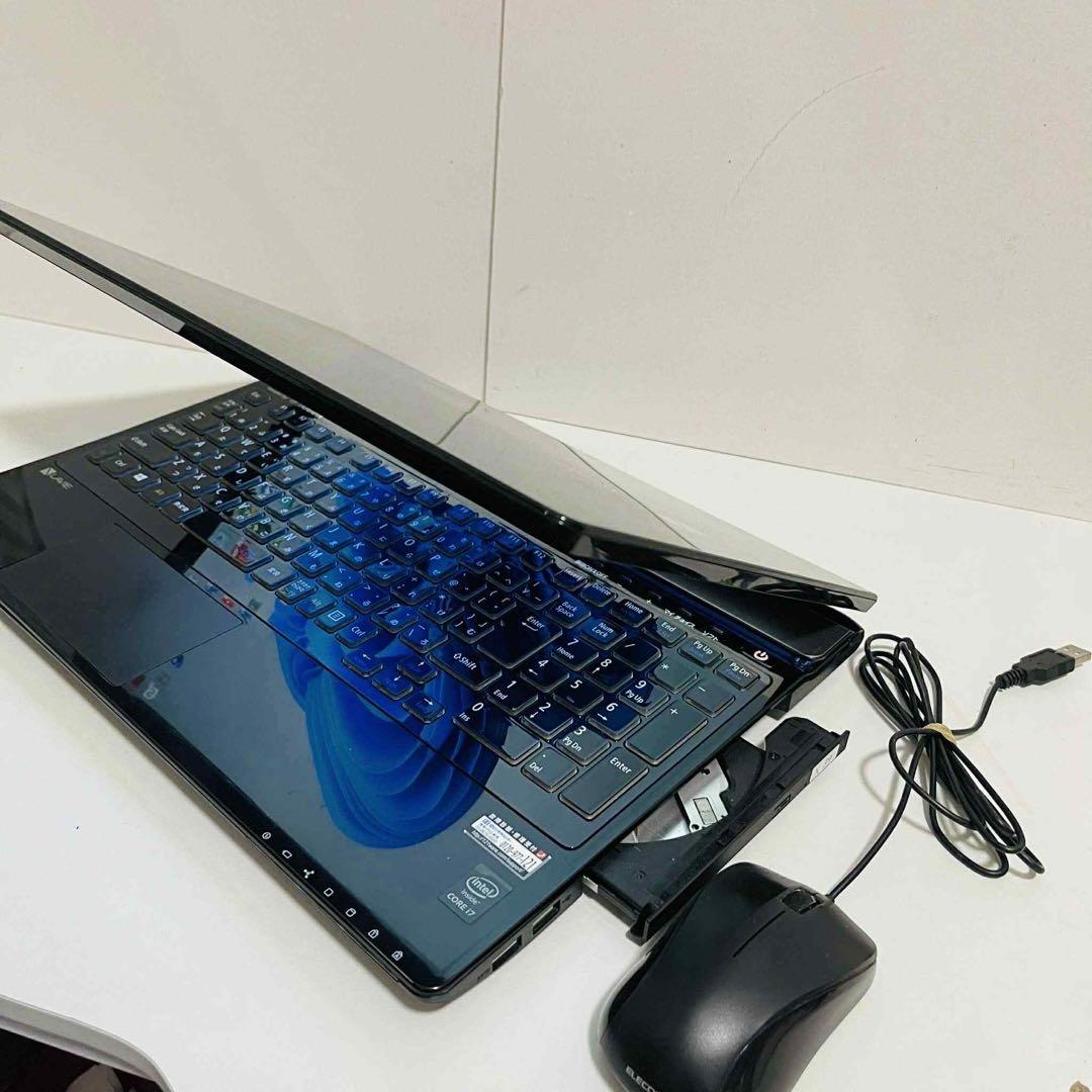 T388 NECノートパソコンi7メモリ8Gサクサク動くWindows11