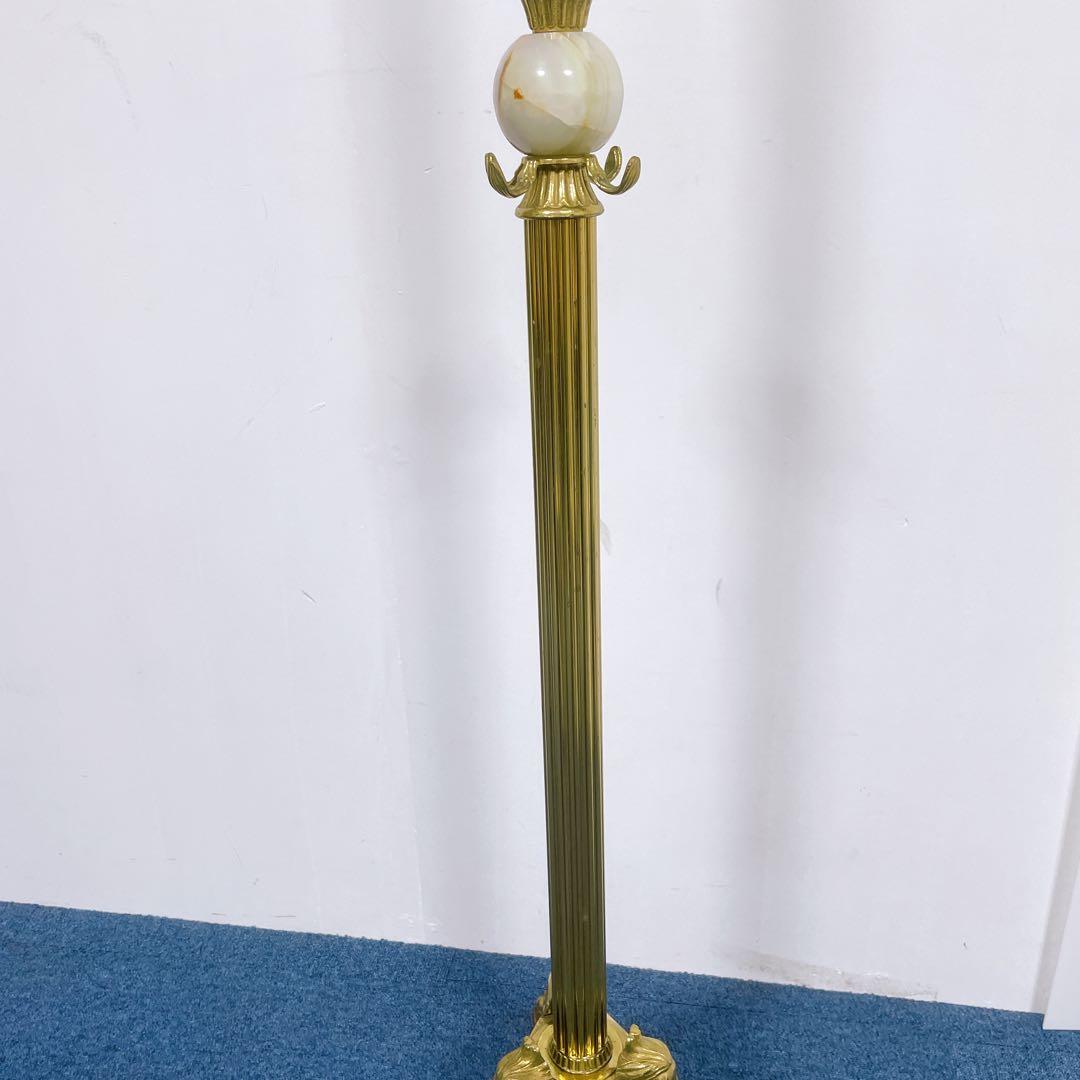 【hide様】大理石 真鍮コートハンガー イタリア製 ゴールド アンティーク