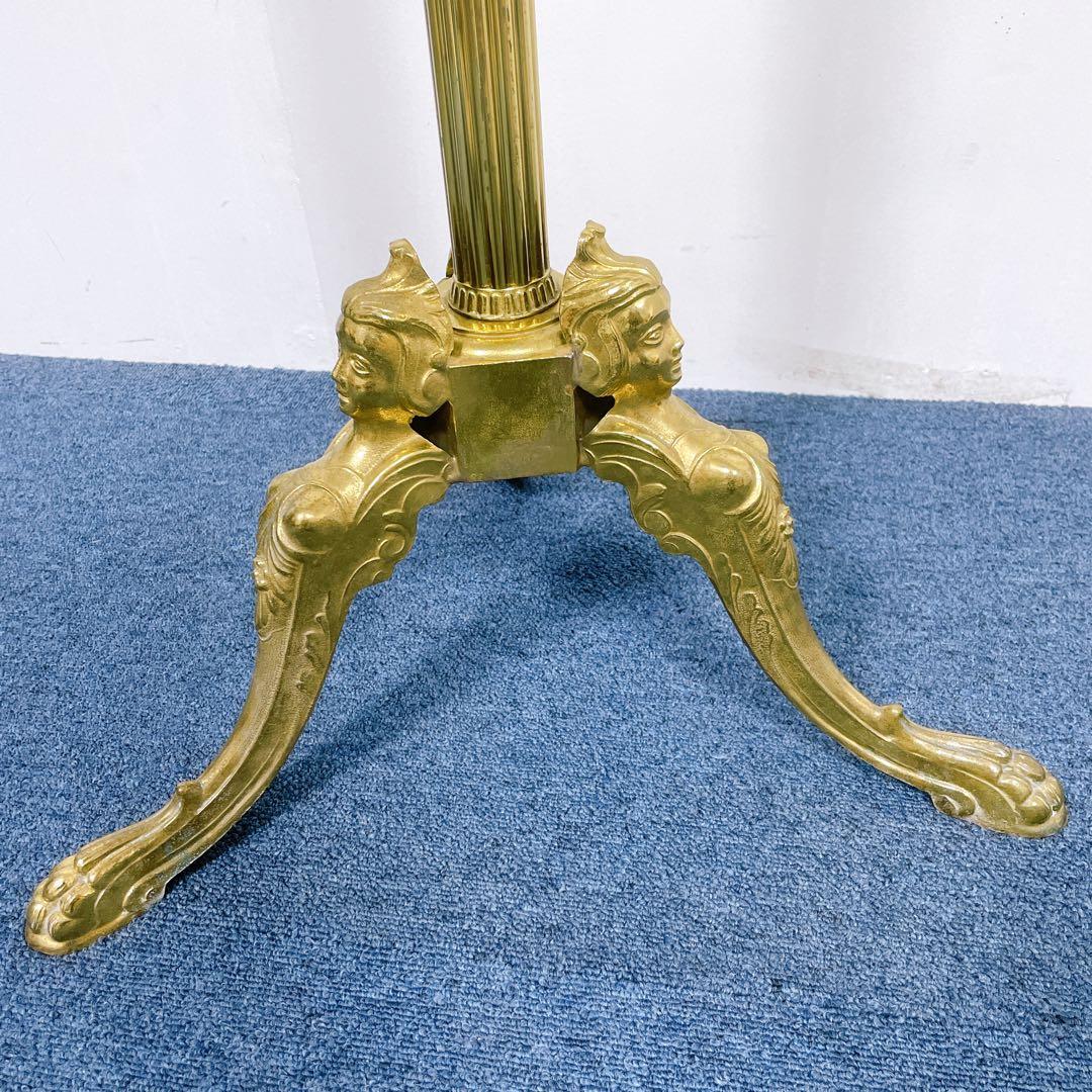 【hide様】大理石 真鍮コートハンガー イタリア製 ゴールド アンティーク