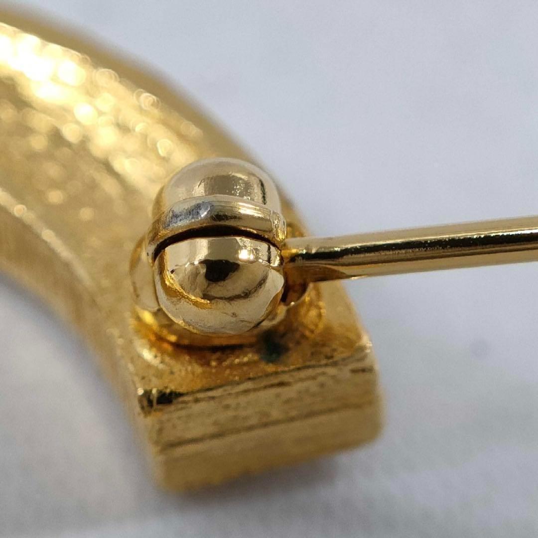 CHANEL ブローチ　ココマーク　ラインストーン　ゴールド