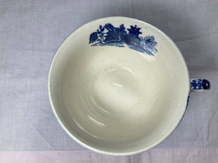 骨董　ブルーウィロー　カップ&ソーサー2客