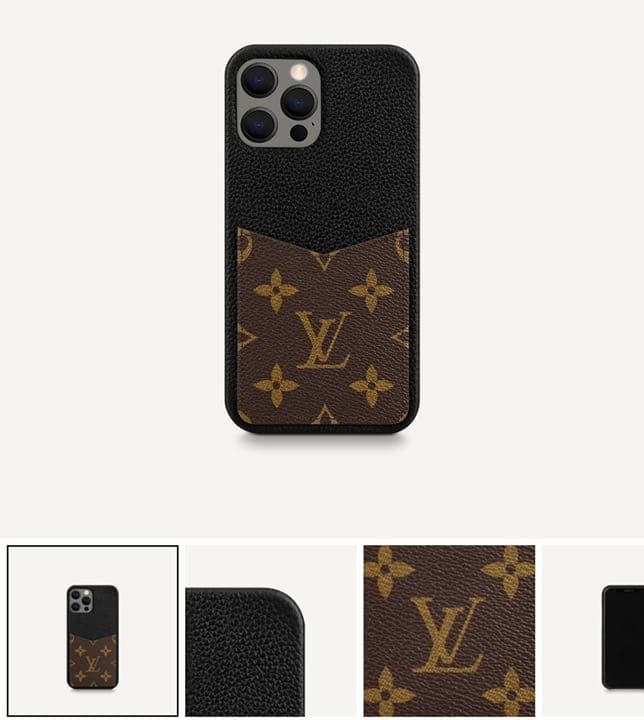 ルイヴィトン iPhoneバンパー12proケース.モノグラムLV