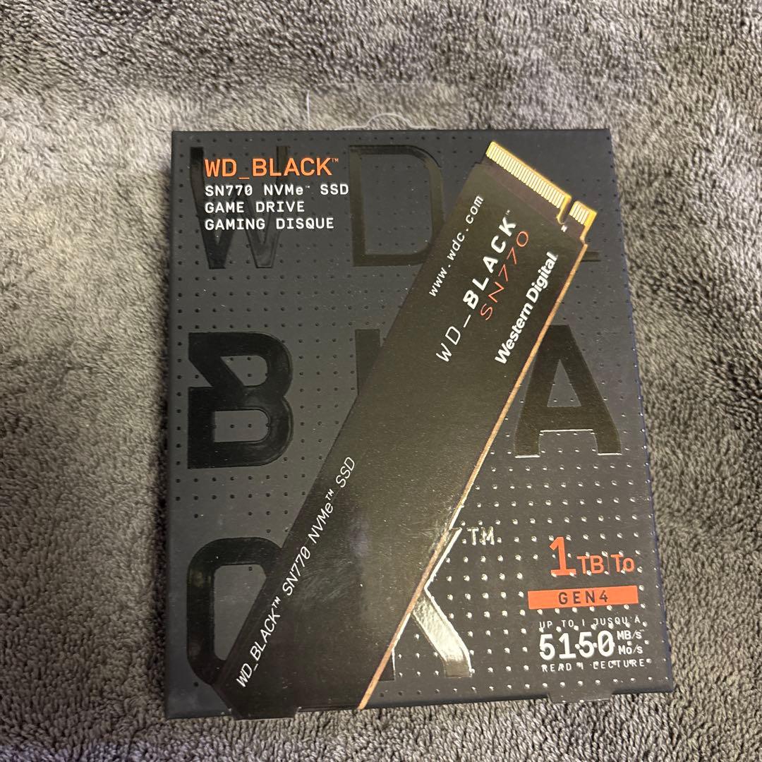 内蔵型SSD WD_BLACK SN770 1TB NVMe SSD