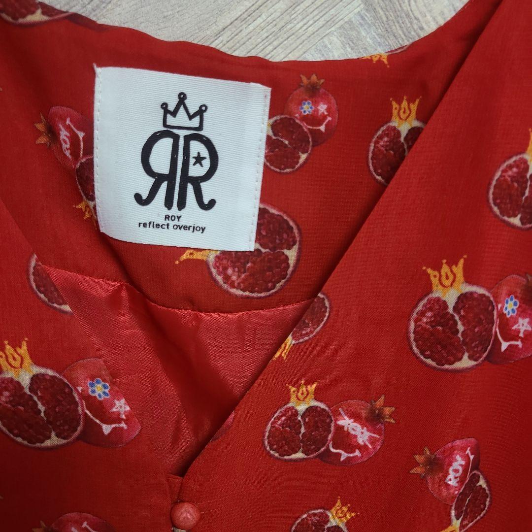 LiSA ザクロワンピース 赤 ROY reflect overjoy