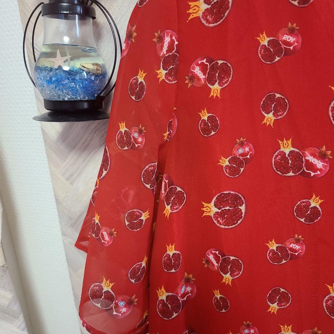 LiSA ザクロワンピース 赤 ROY reflect overjoy