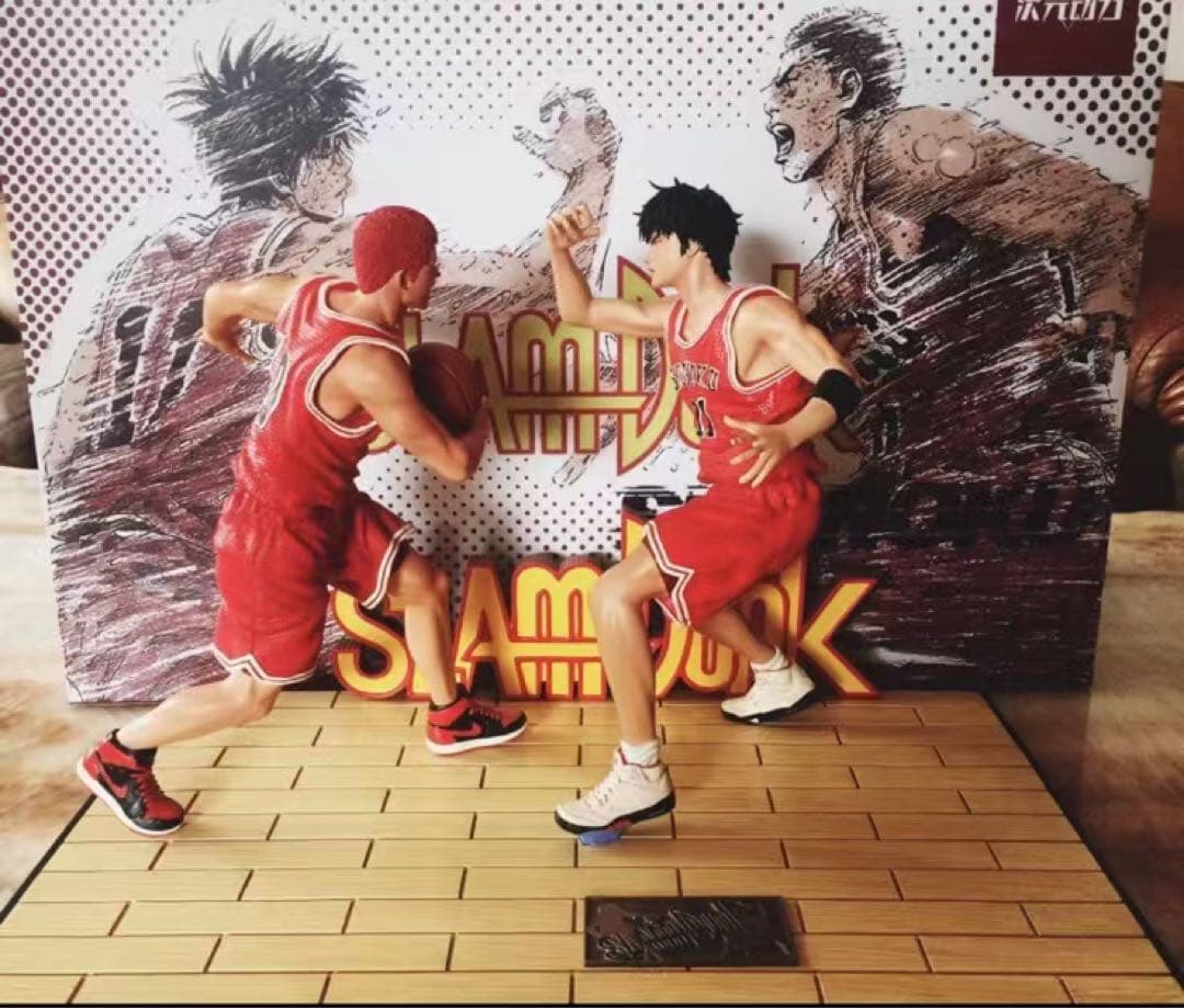 SLAMDUNK 桜木花道 vs 流川楓 ガレージキット ガレキ スタチュー③