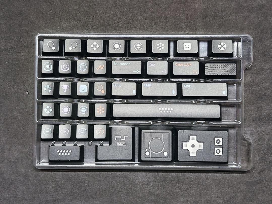 80 RETROS PS1994 PBT+ABS キーキャップセット