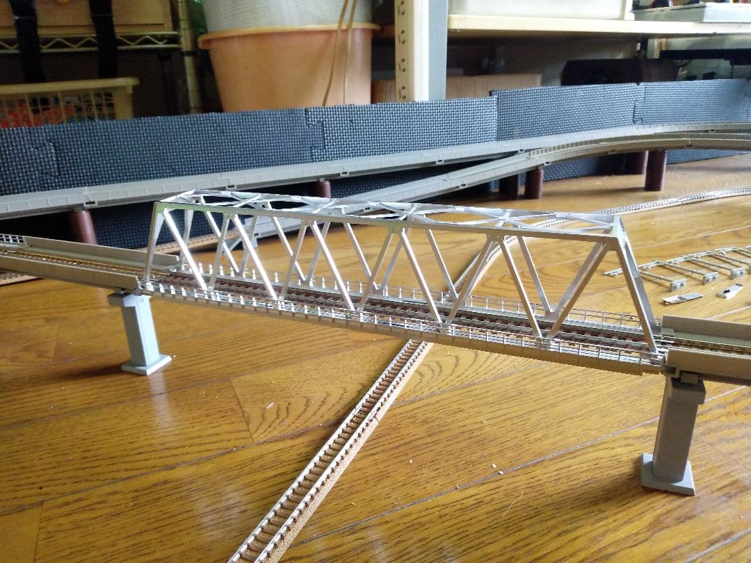 NゲージTOMiXレイアウトフルセット完成一式＋延長パーツセット室内灯他今週限り