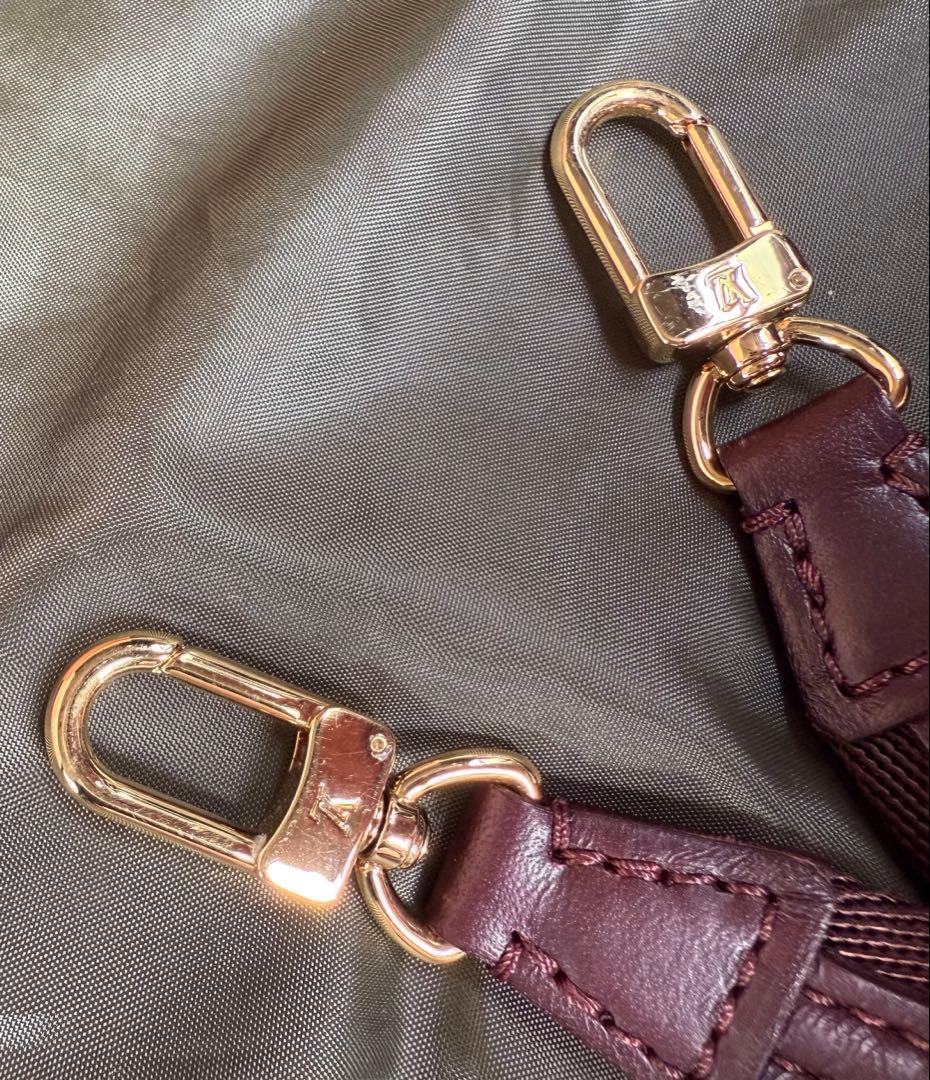 新品 ルイヴィトン ストラップ ボルドー