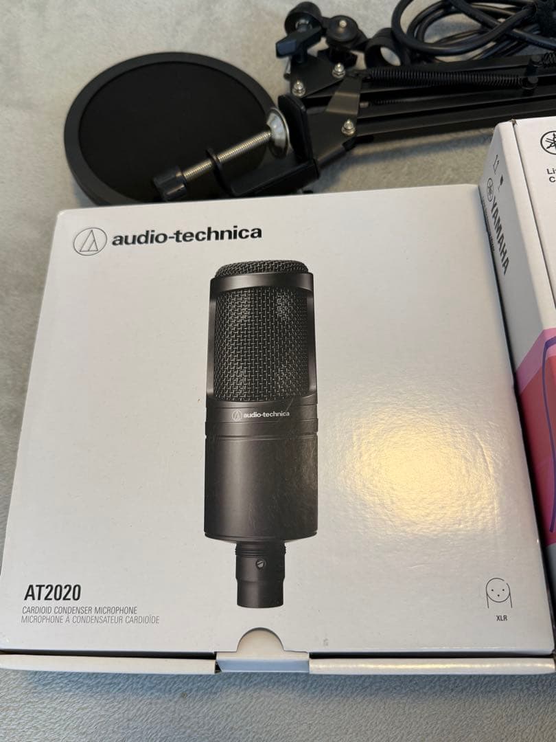 美品 配信セット一式Yamaha AG03 audiotechnica
