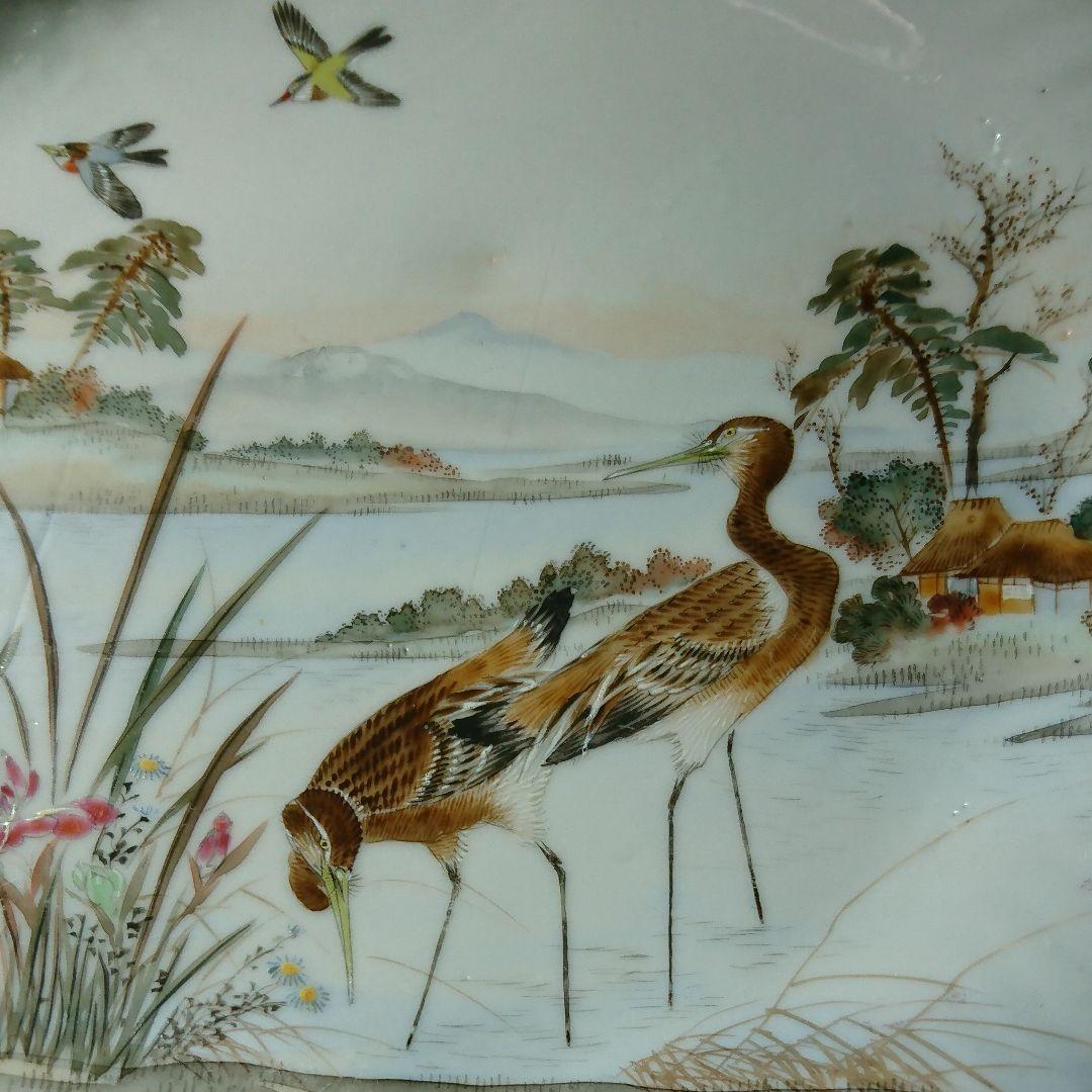 横浜絵付 貝皿 明治時代 里帰り