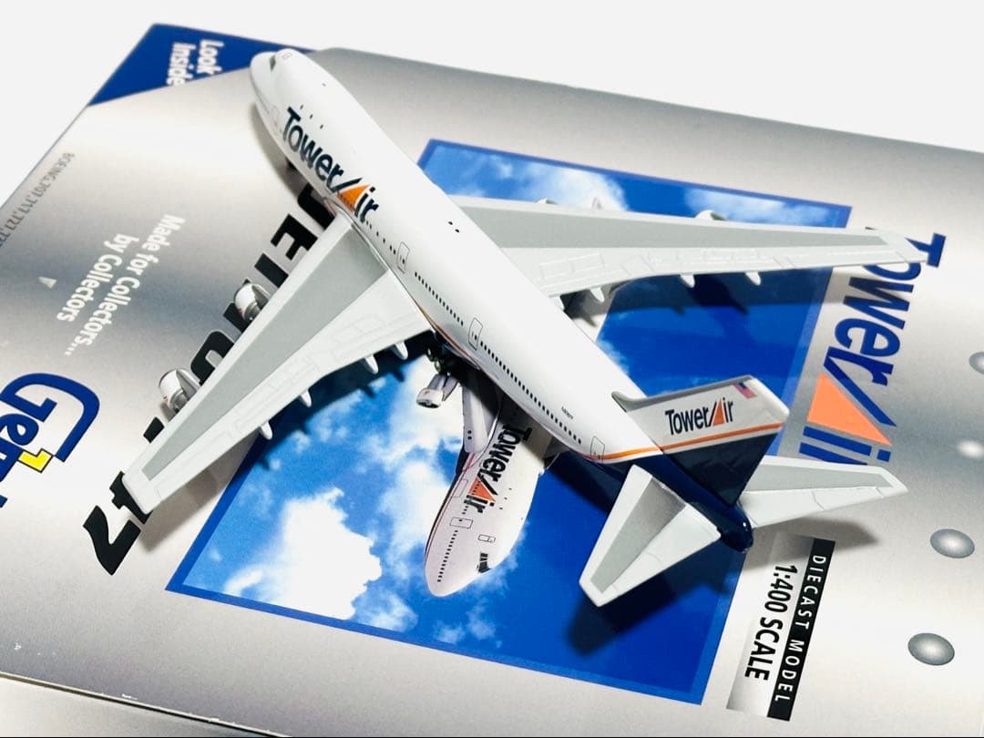 航空機・ヘリコプター Gemini 1/400 B747-136 Tower Air
