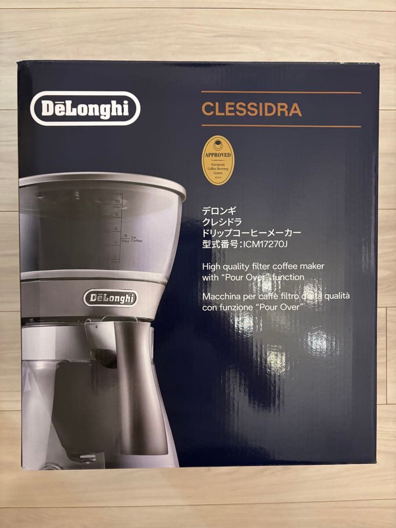 【新品】デロンギ ドリップコーヒーメーカー クレシドラ ICM17270J