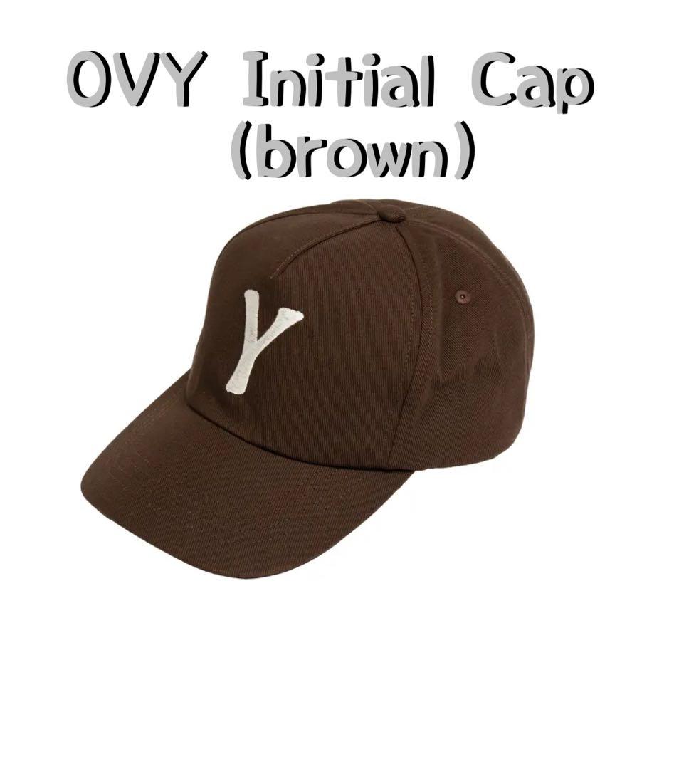帽子 OVY Initial Cap brown