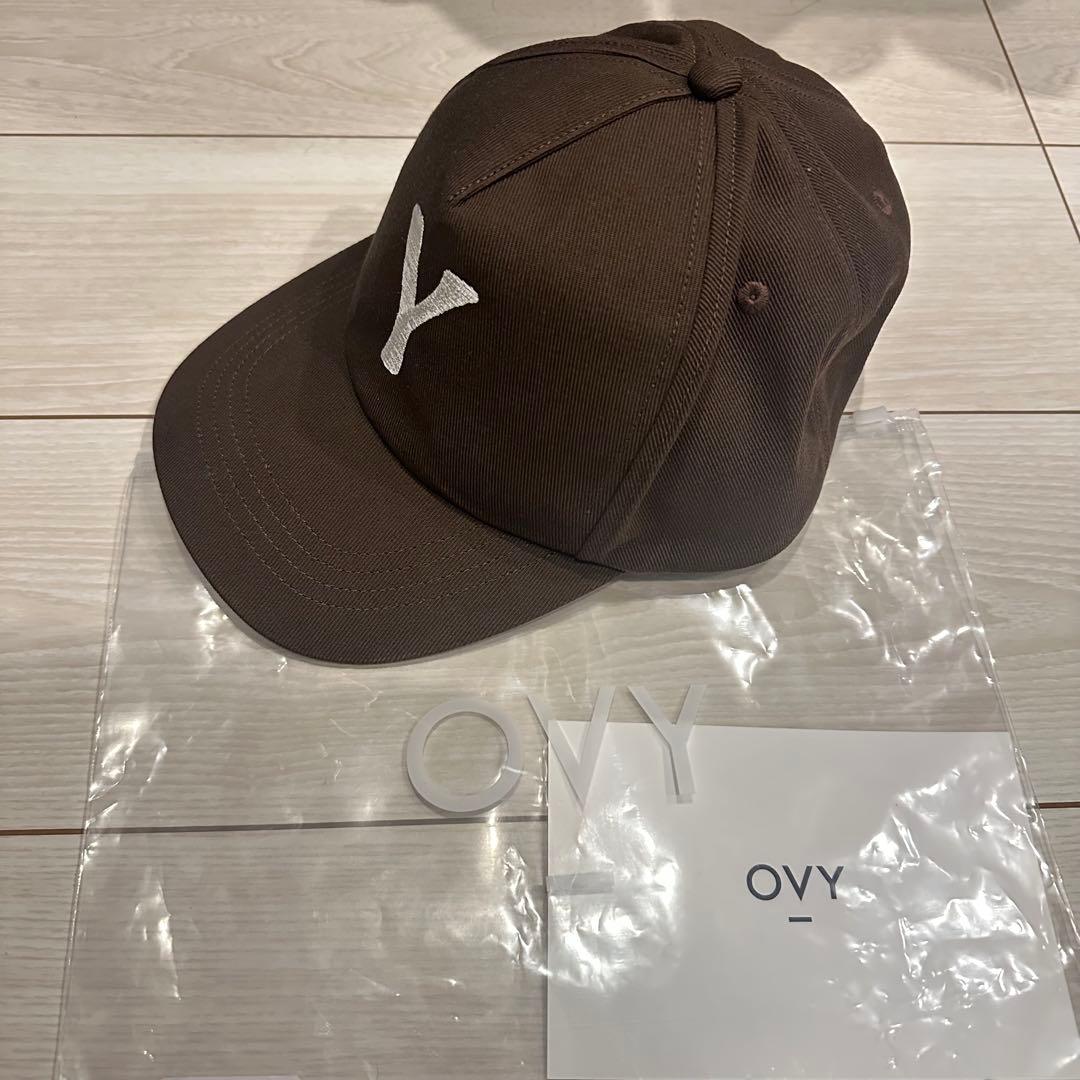 帽子 OVY Initial Cap brown