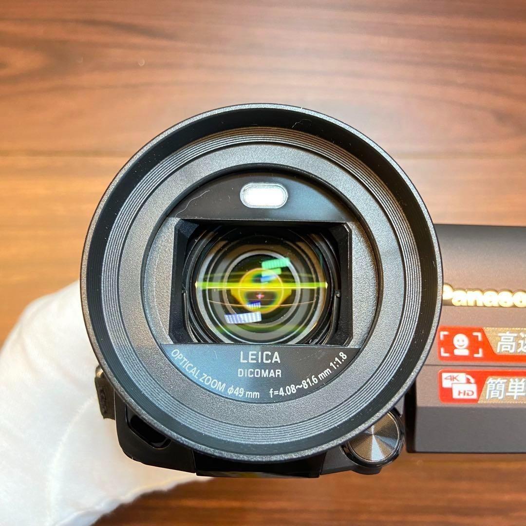 Panasonic WX995M ビデオカメラ ほぼ新品 3386