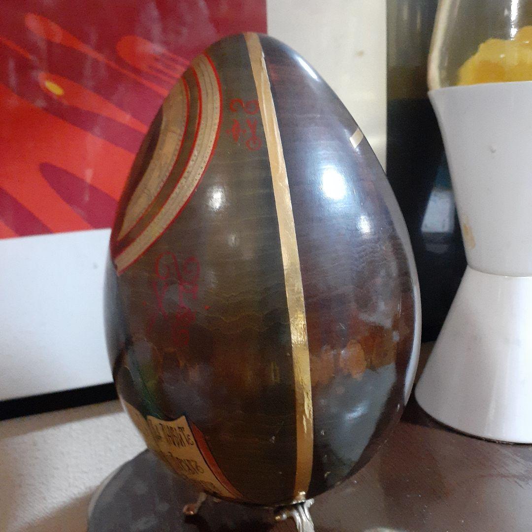 ビンテージ　キリスト様　イースターエッグ　木製アイコン　卵型　ミッドセンチュリー