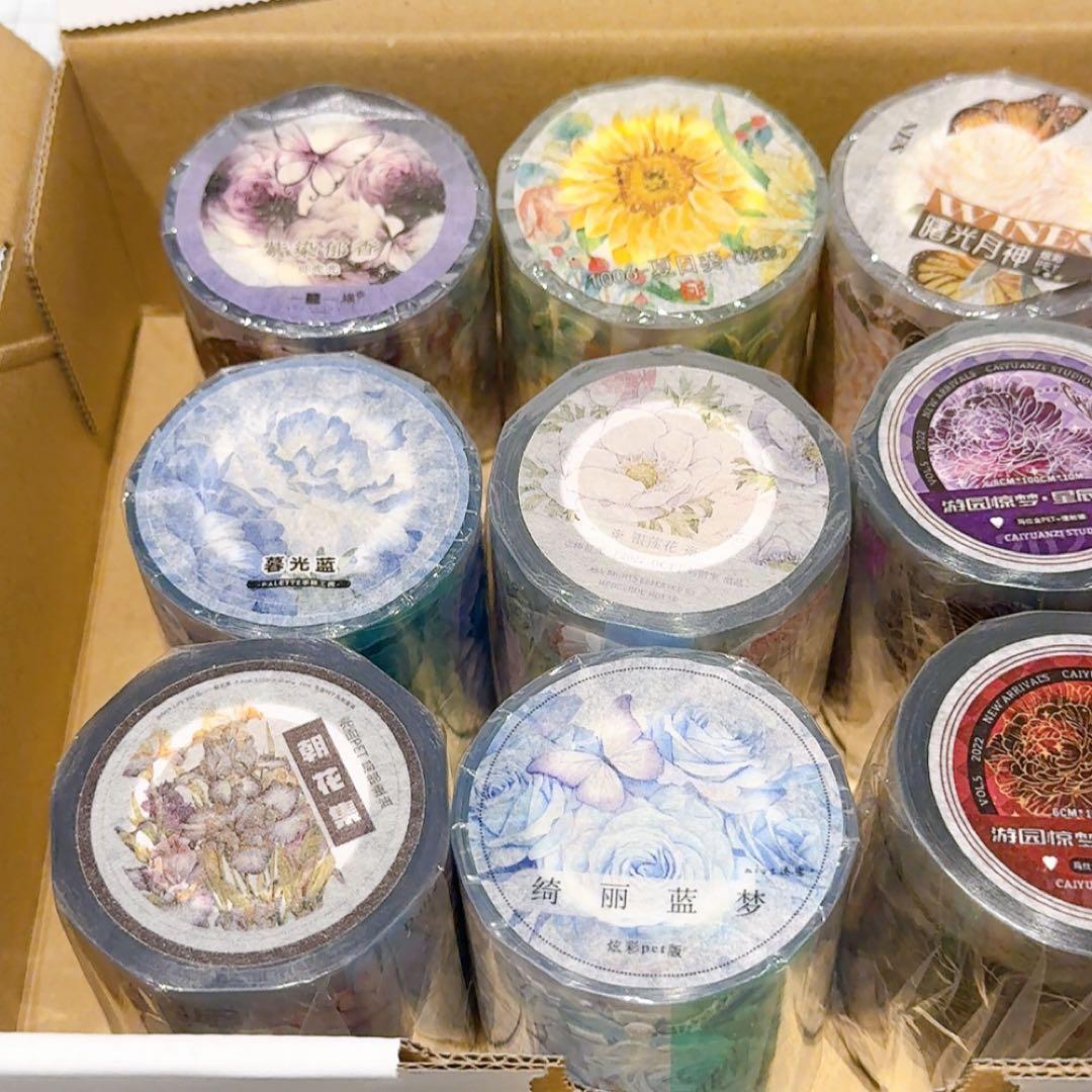 ミ*読様 【お花マステセット】装飾マステ 新品 11巻 まとめ売り