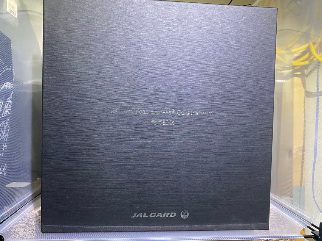 JAL ボーイング　B787 アメリカンエクスプレスプラチナカード発行記念　模型
