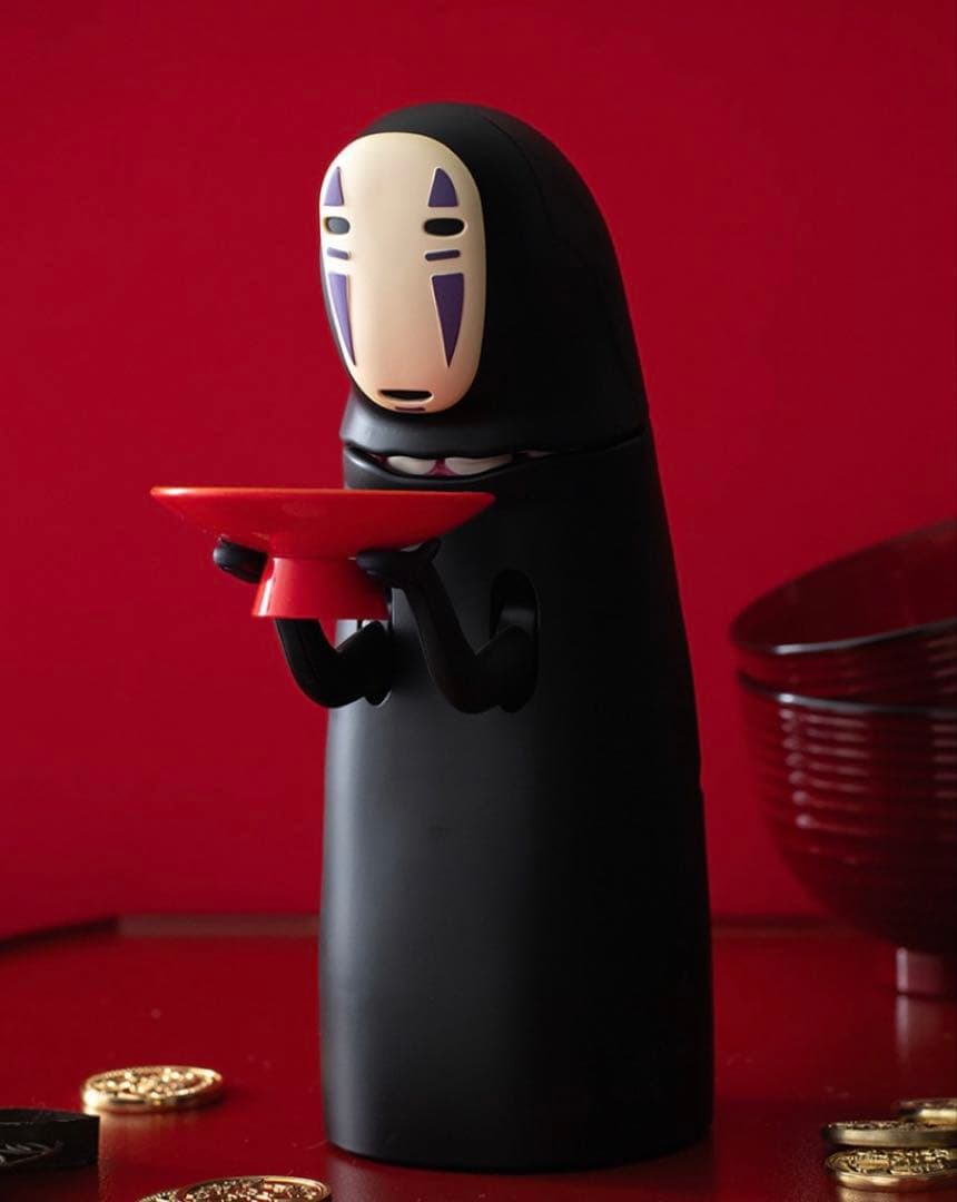 千と千尋の神隠し　カオナシ　むしゃむしゃ貯金箱