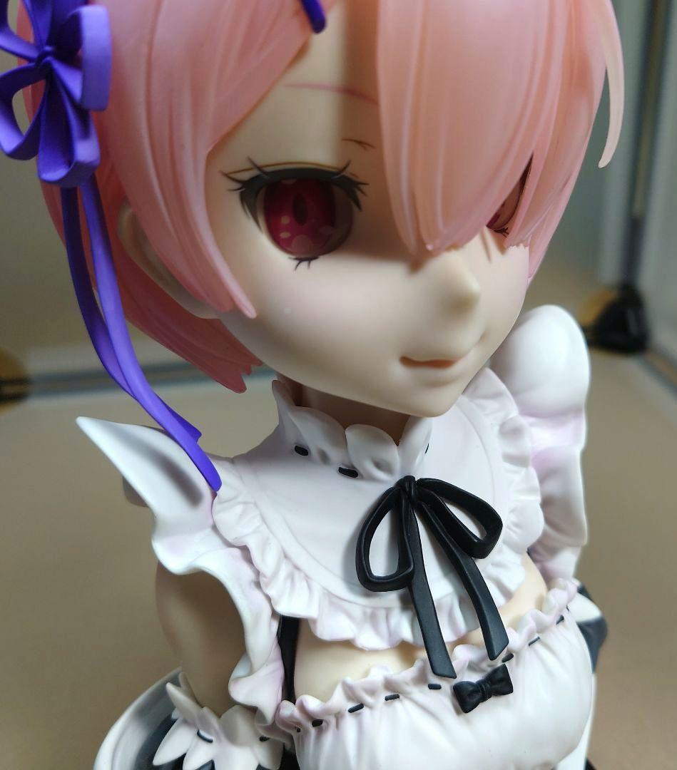 リゼロ アートスケール胸像フィギュア4体セット（ラム、レム、エミリア、エキドナ）