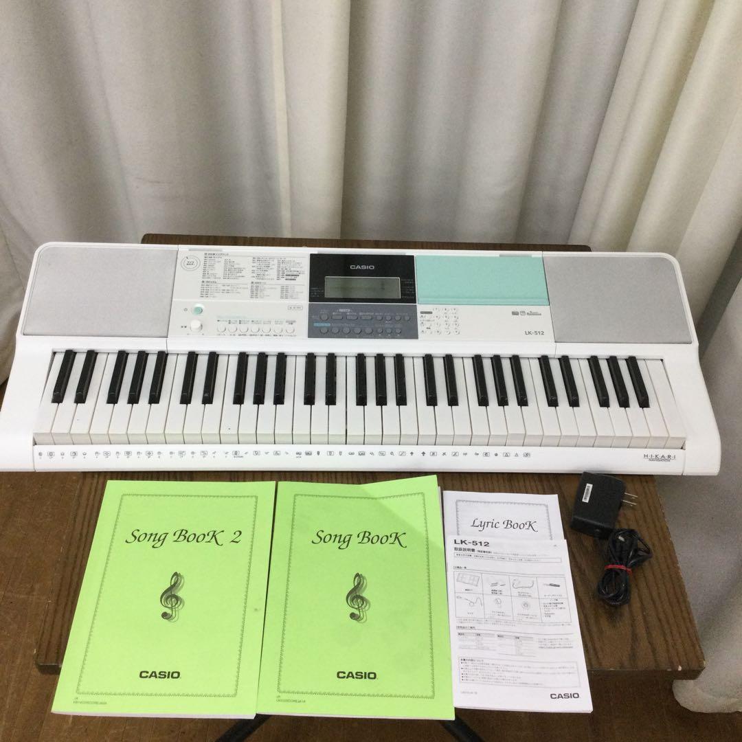 CASIO 光ナビゲーション キーボード LK-512