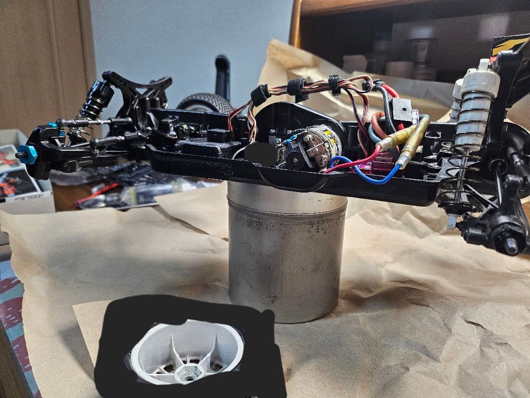 タミヤ DB01 シヤーシ ボディ メカ類付属 中古 レストア