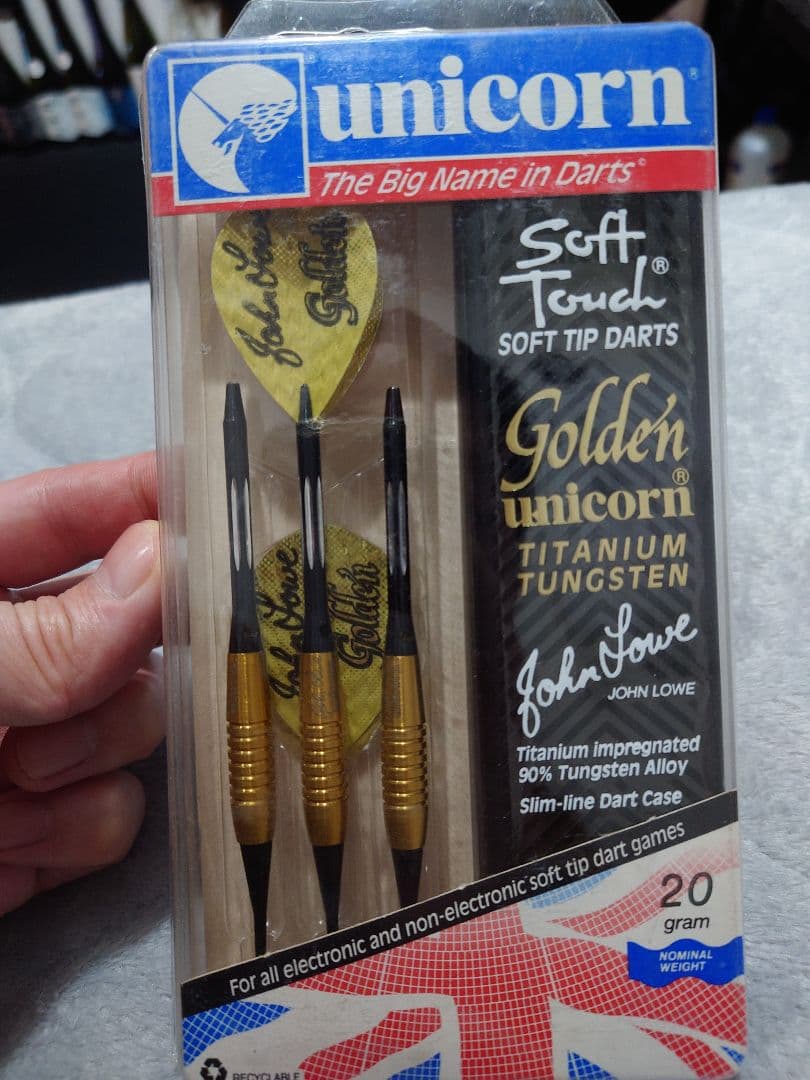 ダーツ unicorn Golden John Lowe 20g