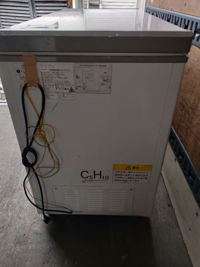 JCM冷凍ストッカーW1185×D600×H845　RITC-266