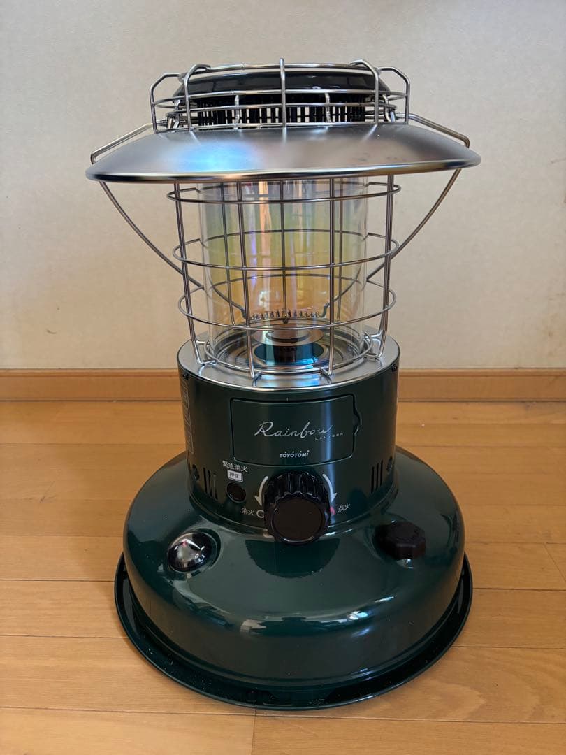 【WINWIN】レインボーストーブ ガスストーブ グリーン 2024年製