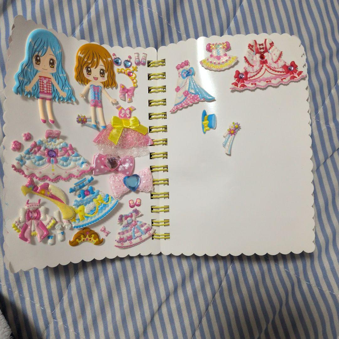 平成女児 平成レトロ シール帳 当時物 ぷっくりシール有