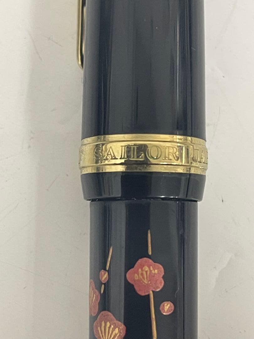 香仙 万年筆 花柄デザイン